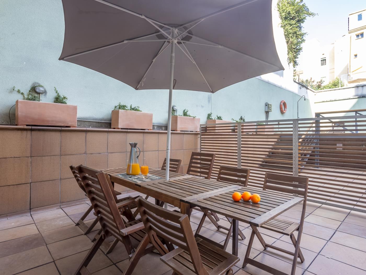 My Space Barcelona Terrace and pool apartment near the Barcelona centre for 10 - My Space Barcelona Apartments