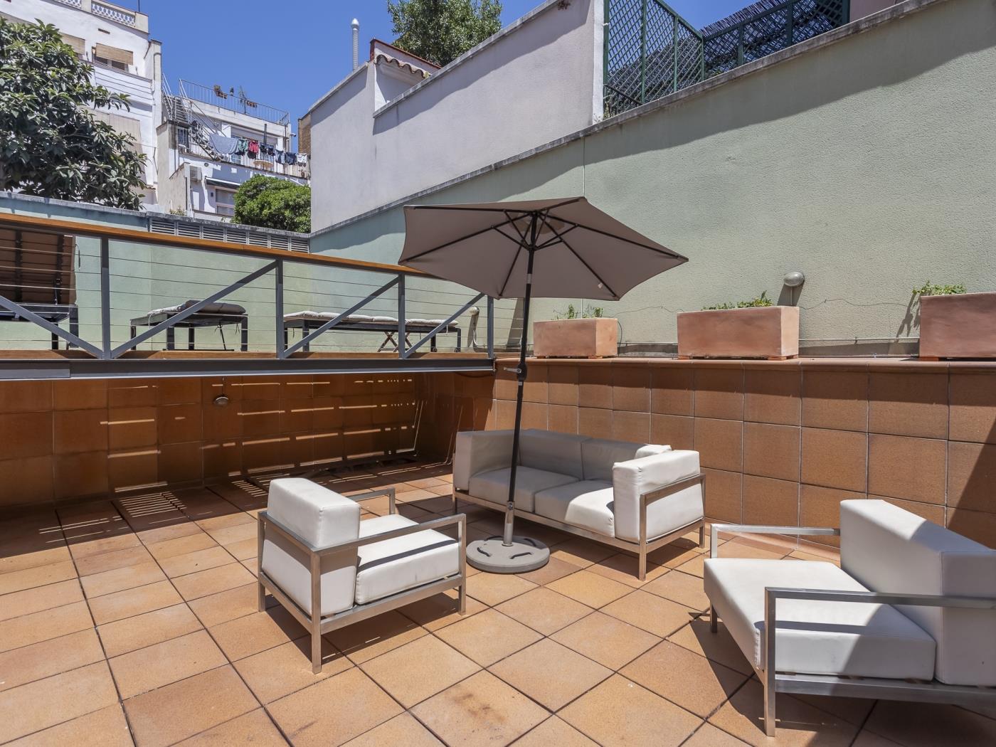 My Space Barcelona Terrace and pool apartment near the Barcelona centre for 10 - My Space Barcelona Apartments